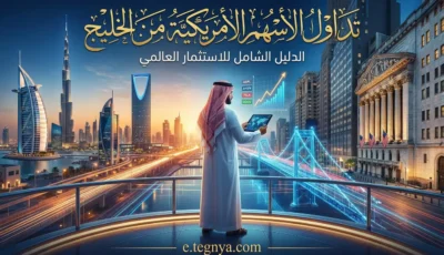 تداول الأسهم الأمريكية من الخليج