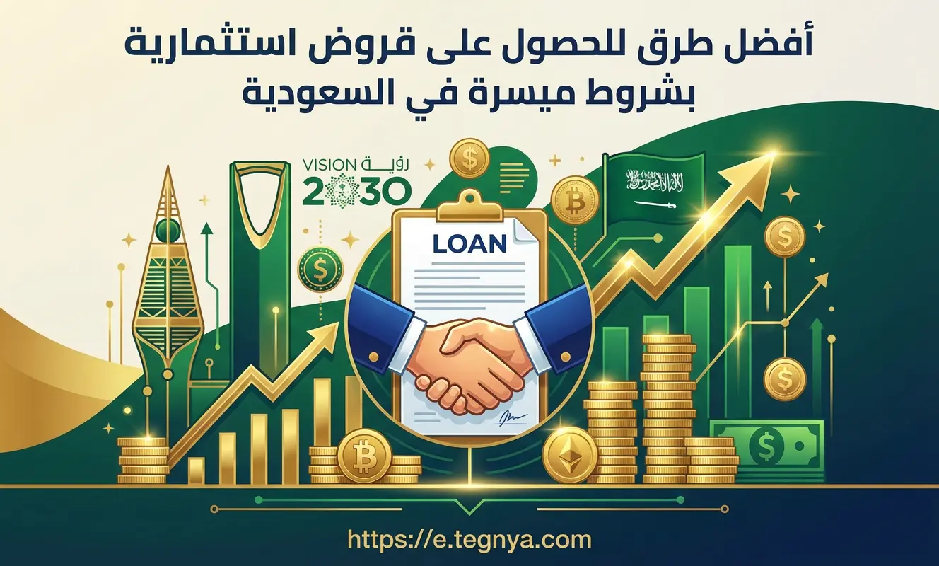 أفضل طرق للحصول على قروض استثمارية بشروط ميسرة في السعودية